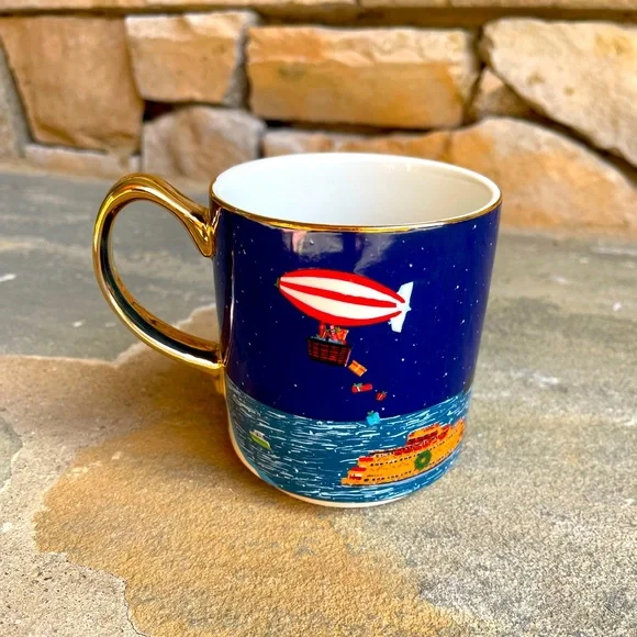 Anthropologie Holiday In The City New York Mug - Picture 4 of 6